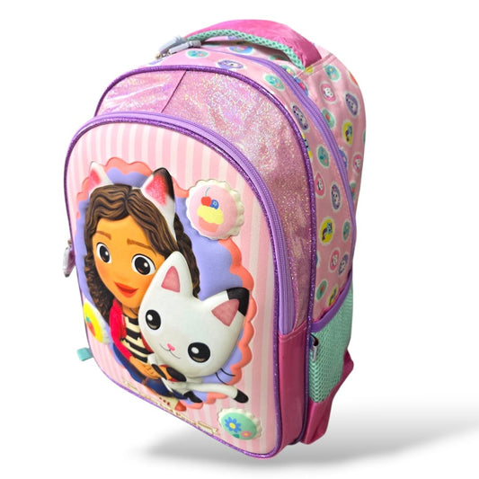 Mochila primaria gabby y pandy / (Carrito Opcional)