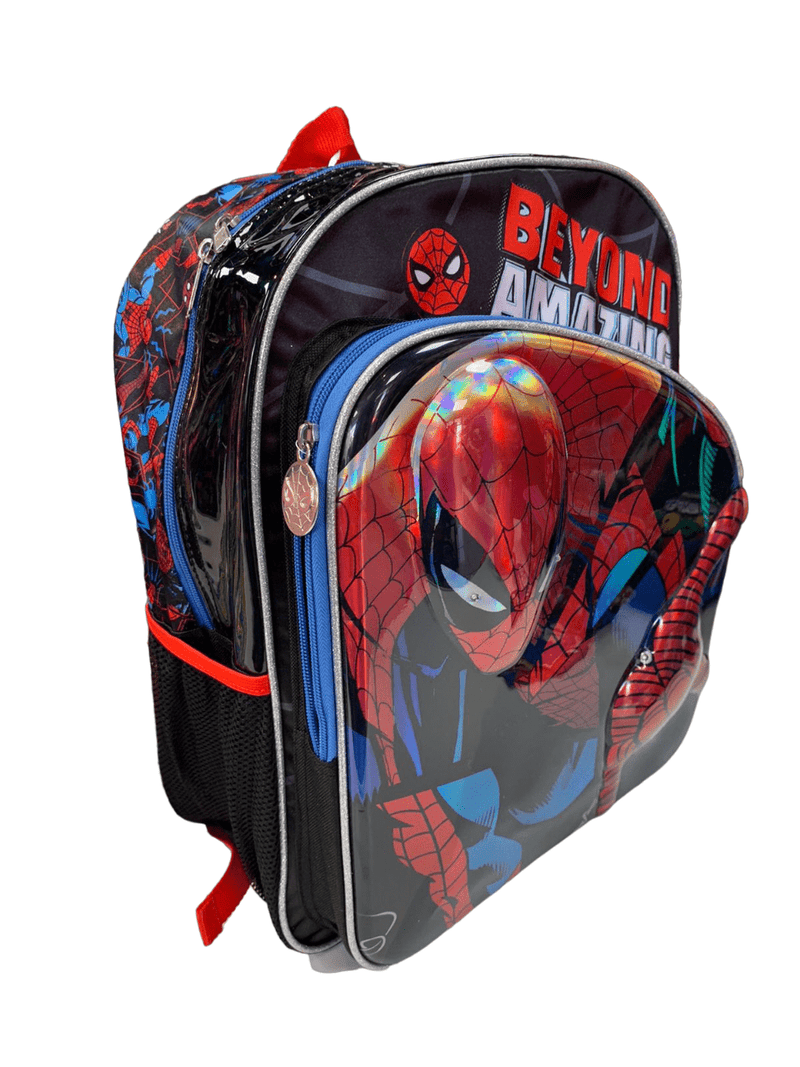 Mochila Primaria Spiderman 3D / Ruz (Carrito opcional) 2023