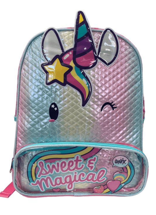 Mochila Primaria Unicornio / Ruz (Carrito opcional)