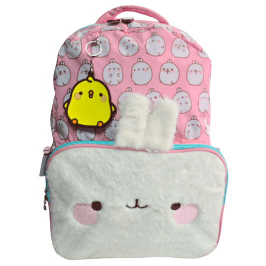 Mochila Primaria Molang / American Bags (Carrito opcional)