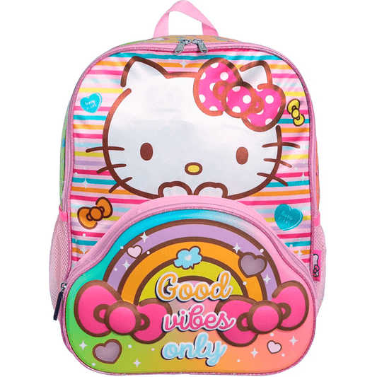 Mochila Primaria Hello Kitty / Ruz (Carrito opcional)