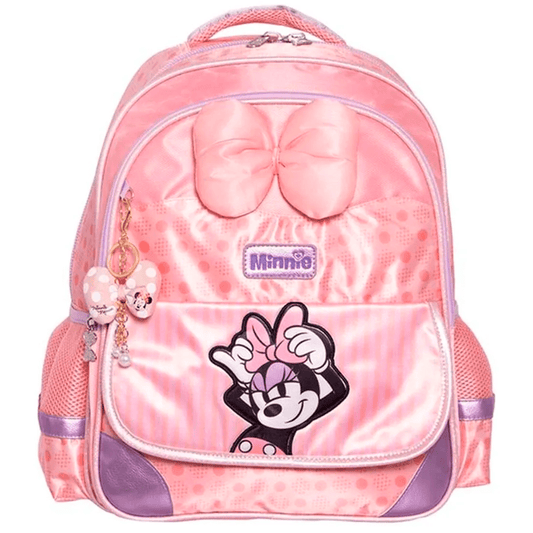 Mochila Primaria Minnie  / Ruz (Carrito opcional)