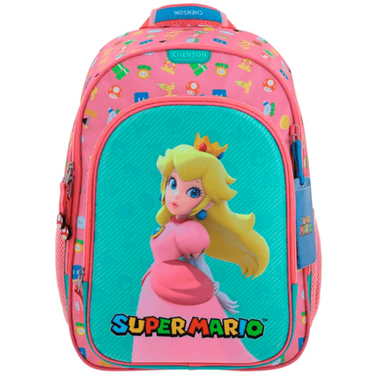 Mochila Primaria Princesa Peach / Chenson (Carrito Opcional)