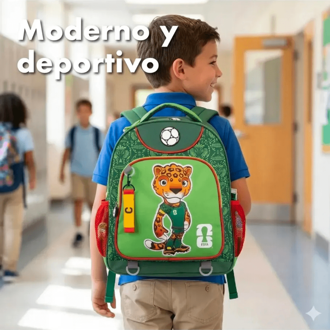 mochila del mundial primaria / FIFA 2026