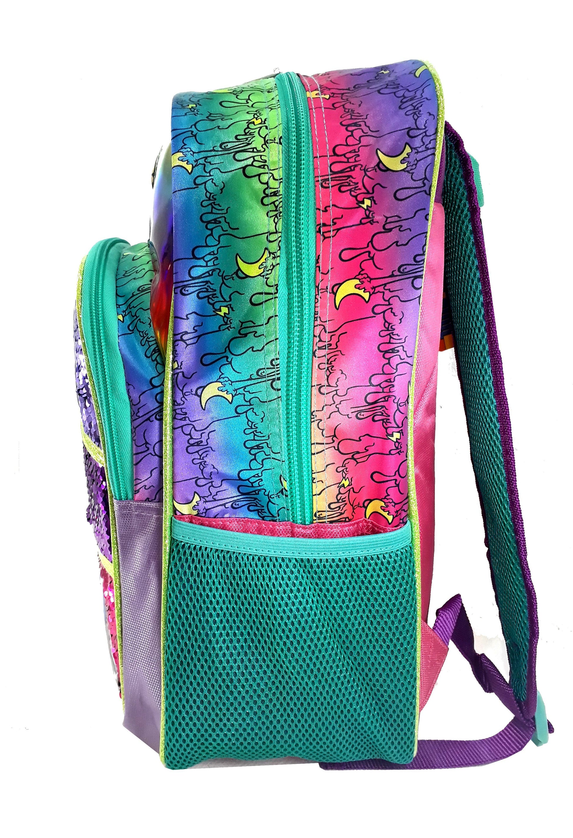 Mochila Primaria Poopsie Lentejuela (Carrito Opcional) / Ruz - mochila - Ruz - Moda Elisa - bolsas para dama, bolsas de piel, carteras, cosmetiqueras, mochilas, escolares y más!