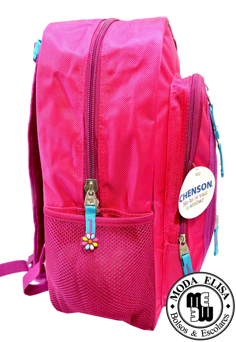Mochila Primaria Happy Girl (Carrito Opcional) / Chenson - mochila - Chenson - Moda Elisa - bolsas para dama, bolsas de piel, carteras, cosmetiqueras, mochilas, escolares y más!